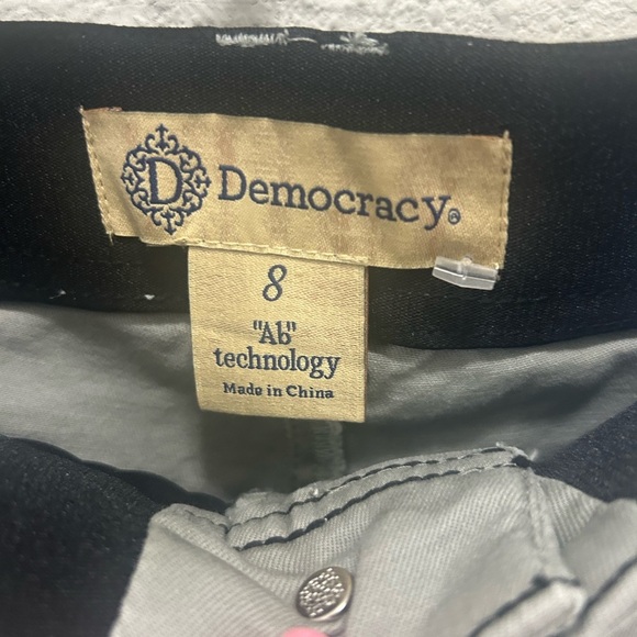 Democracy AB Technology Skinny Grey Pants Size 8 - Picture 3 of 6